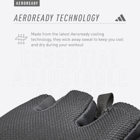 ถุงมือ Essential Adjustable ADIDAS ADGB-12453-NL สีเขียว ไซส์S_8